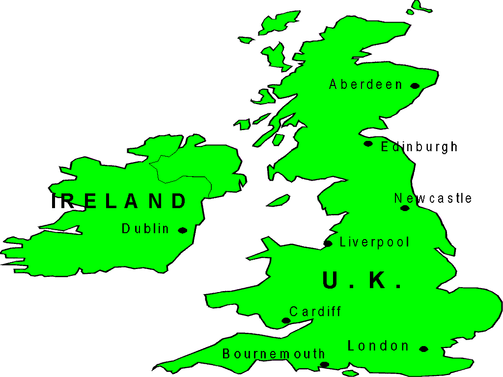 UK map